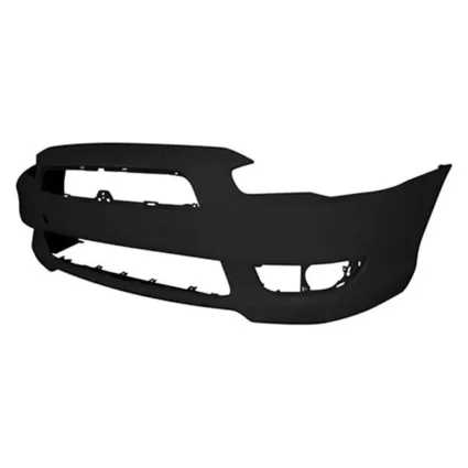 Bumper Cover Front w/o Air Dam Holes Primed for Mitsubishi Lancer ES DE ES Sportback 2008–2015