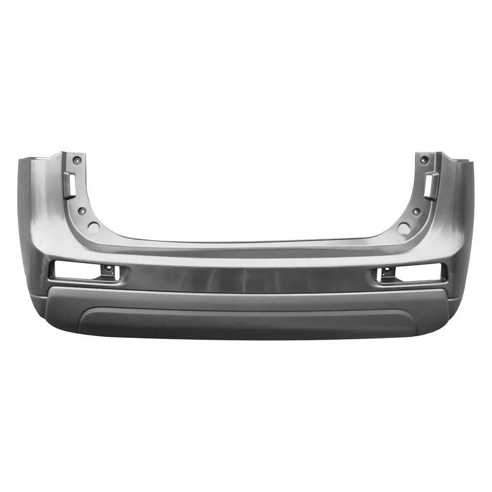 Bumper Cover Rear w/o Wheel Opening Moldings Textured Lower Primed for Mitsubishi Outlander 2014–2015
