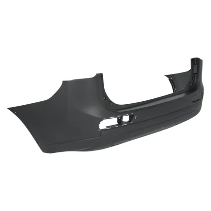 Bumper Cover Rear w/Wheel Opening Moldings Primed for Mitsubishi Outlander 2015