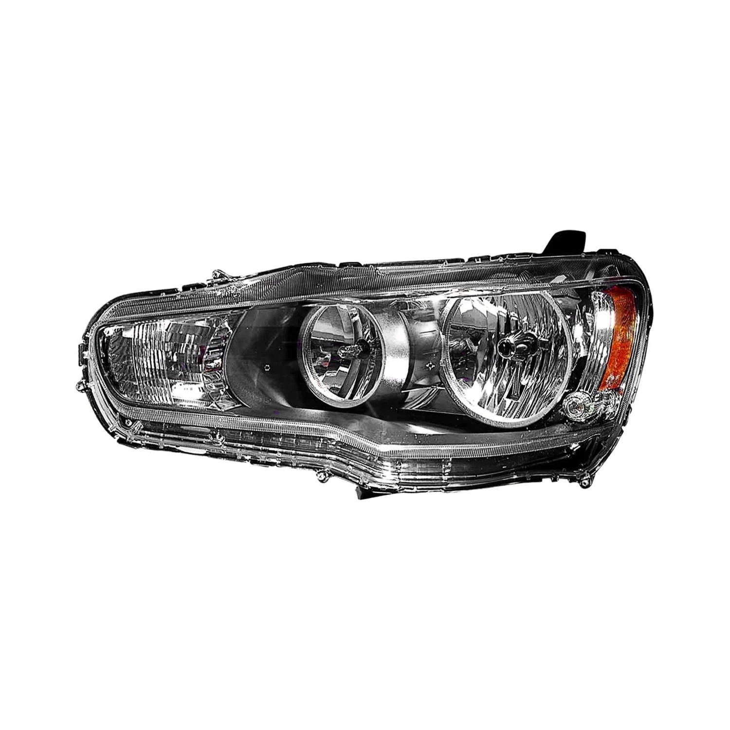 Headlight Assembly Composite Left To 11-08 Halogen for Mitsubishi Lancer 2008–2009