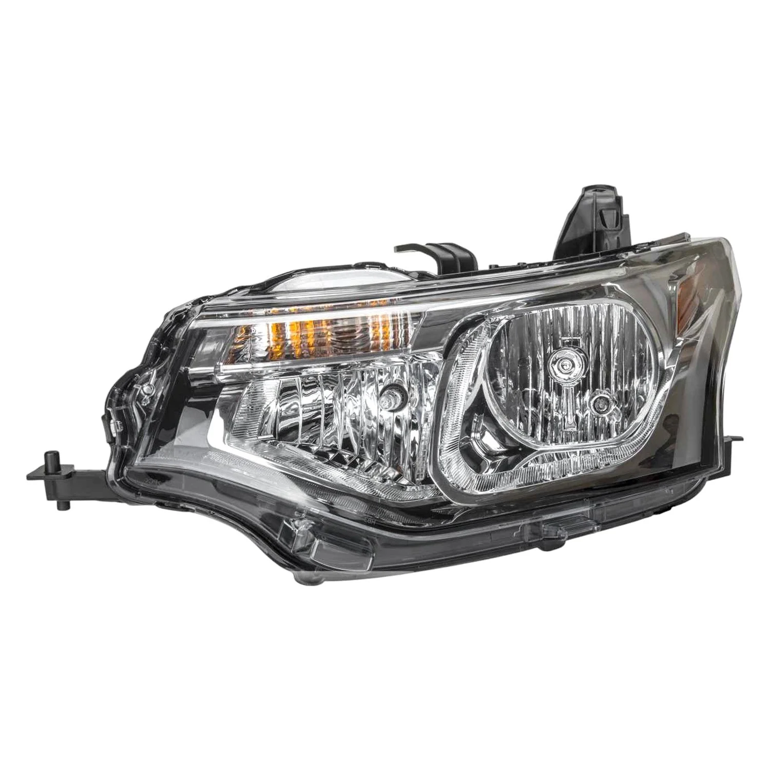 Headlight Assembly Composite Left Halogen CAPA for Mitsubishi Outlander 2014–2015