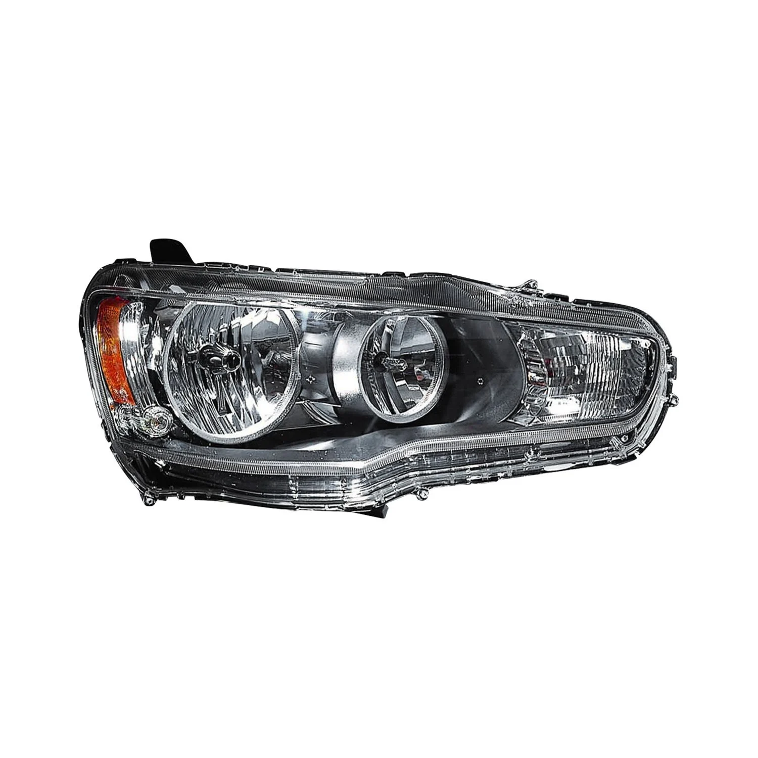 Headlight Assembly Composite Right To 11-08 Halogen for Mitsubishi Lancer 2008–2009