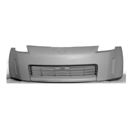 Bumper Cover Front Primed CAPA for Nissan 350Z 2003–2005