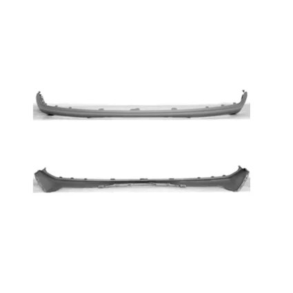 Bumper Cover Front Upper w/Chrome CAPA for Nissan Frontier 2005–2008