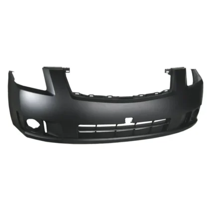 Bumper Cover Front w/Fog Lamps Primed CAPA for Nissan Sentra 2007–2009