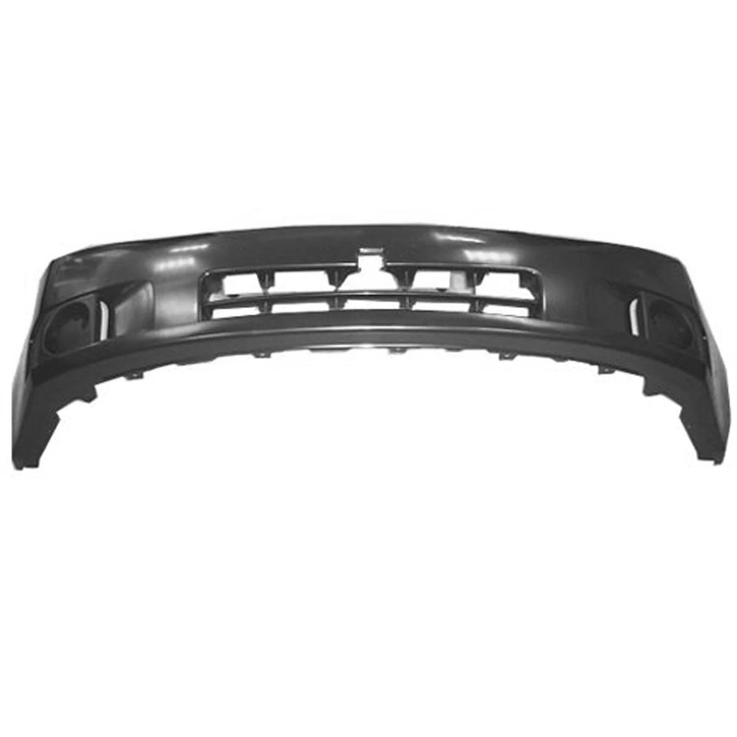 Bumper Cover Front w/o Fog Lamps Primed CAPA for Nissan Sentra 2007–2009