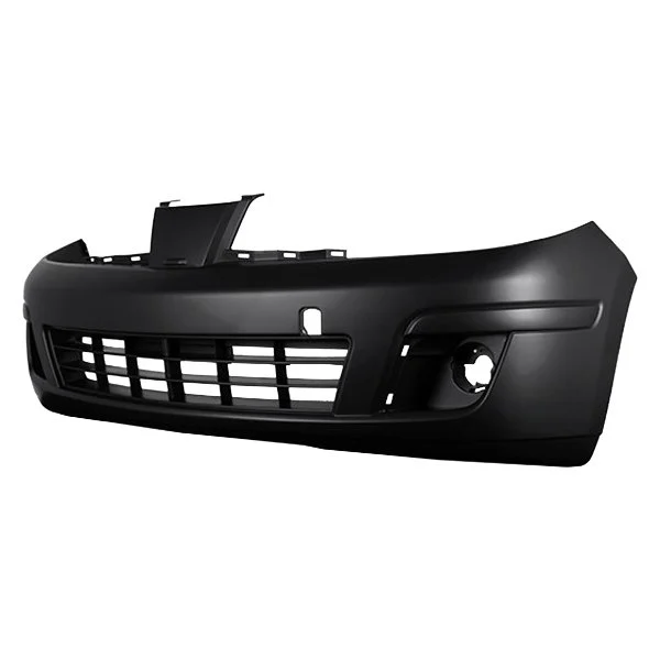 Bumper Cover Front w/o Sport Pkg w/Tie Down Hole Primed CAPA for Nissan Versa Sedan Hatchback 2007–2012