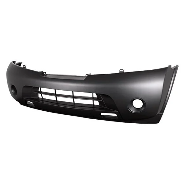 Bumper Cover Front w/o Park Distance Sensors Primed CAPA for Nissan Armada 2008–2015