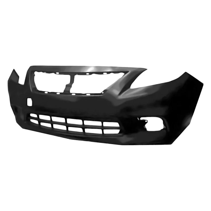 Bumper Cover Front Primed CAPA for Nissan Versa Sedan 1.6 S 1.6 S Plus 2012–2014
