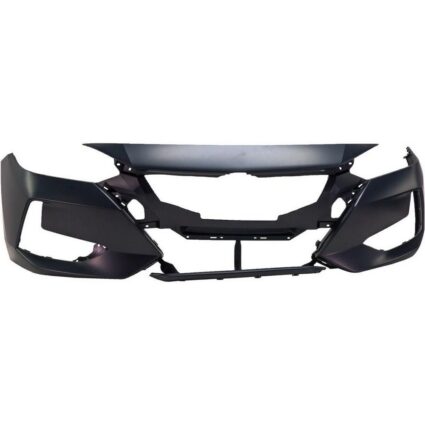 Bumper Cover Front w/o Camera Primed for Nissan Sentra S SV S Plus 2020–2023