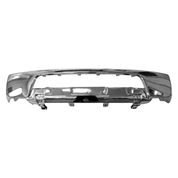 Bumper Face Bar Front w/o Fog Lamps Chrome for Nissan Frontier 2005–2008