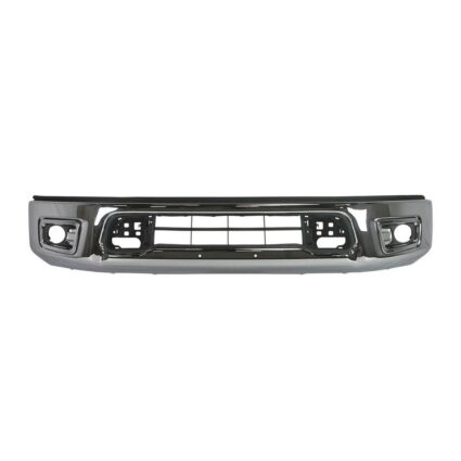Bumper Face Bar Front w/Parking Sensors Chrome for Nissan TITAN 2018–2019