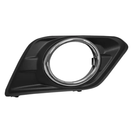 Bumper Insert Front Right Fog Lamp Bezel w/Fog Lamps for Nissan Rogue 2014–2016