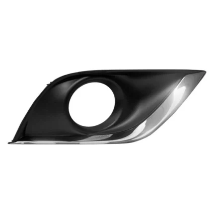 Bumper Insert Front Right Fog Lamp Bezel w/Fog Lamps for Nissan Versa 2015–2018