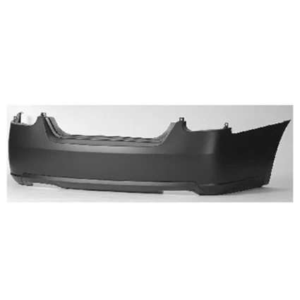Bumper Cover Rear w/o Parking Assist Primed CAPA for Nissan Maxima 2007–2008