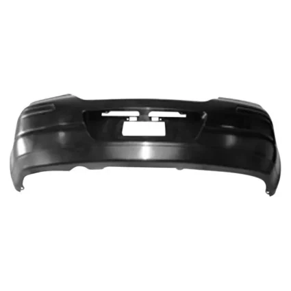 Bumper Cover Rear w/o Sport Pkg Primed CAPA for Nissan Versa Hatchback 2007–2012