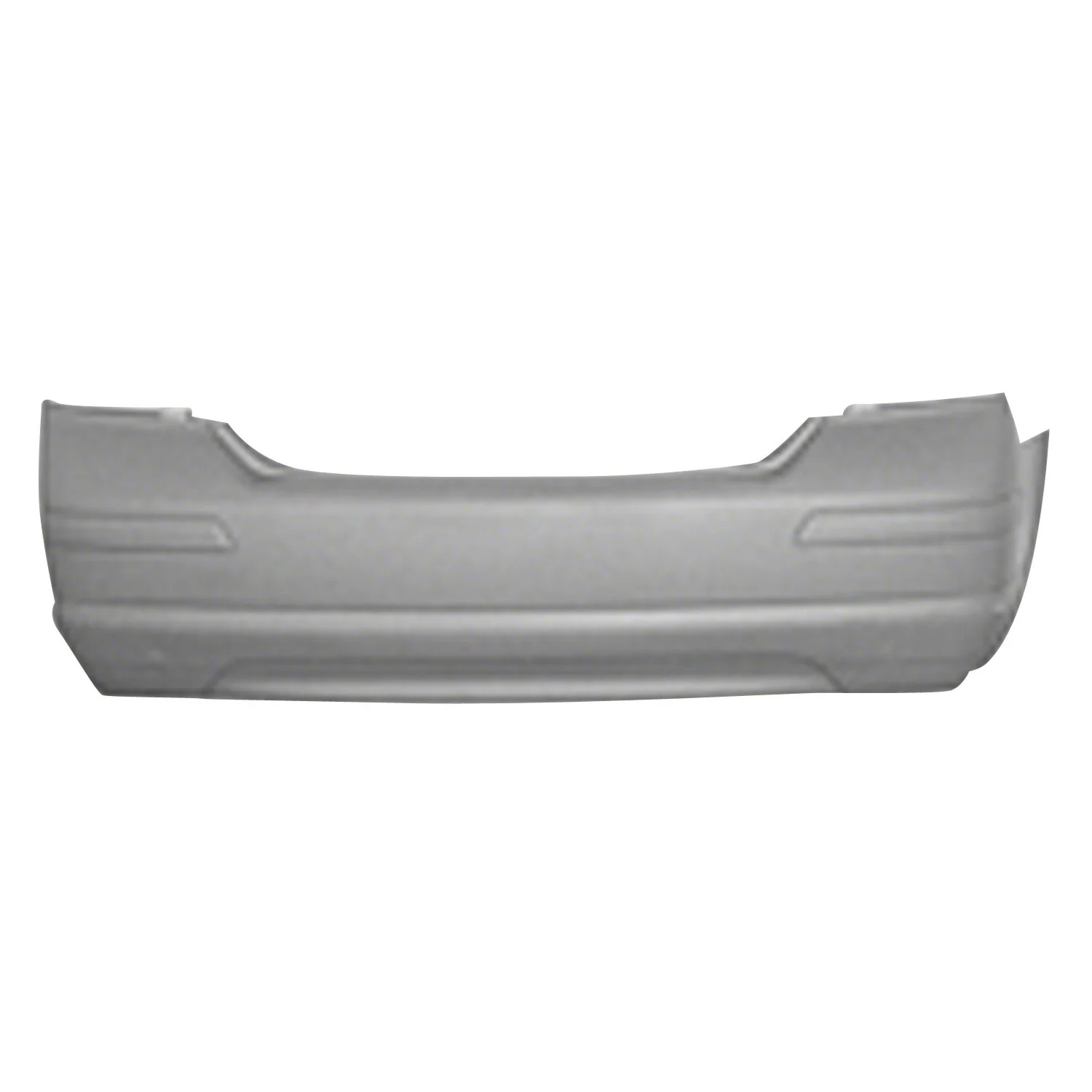 Bumper Cover Rear w/Spoiler Primed CAPA for Nissan Versa Sedan 2008–2010
