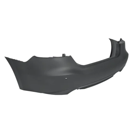 Bumper Cover Rear w/Rear Object Sensors Primed CAPA for Nissan Maxima SL Platinum SV SR 2016–2018