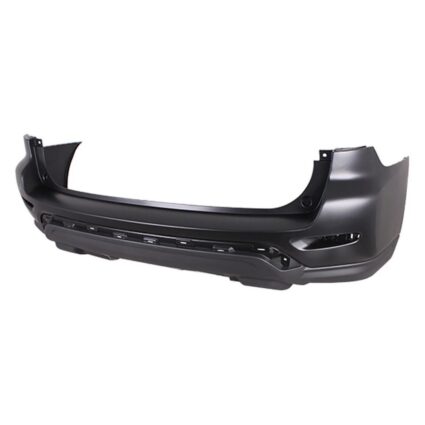 Bumper Cover Rear w/o Park Assist w/Towing Hitch Primed for Nissan Pathfinder S 2017–2018
