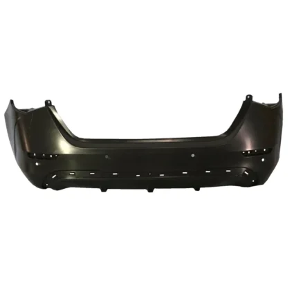 Bumper Cover Rear w/Parking Sensors Primed CAPA for Nissan Sentra S SV 2020–2023