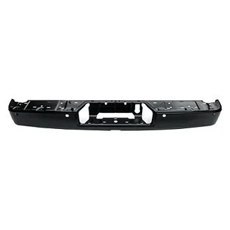 Bumper Face Bar Rear w/Tow Hitch w/o Blind Spot w/Camera for Nissan TITAN XD Crew Cab Pickup PRO-4X Platinum Reserve 2016