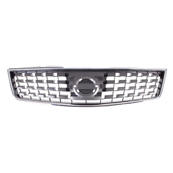 Grille Assembly w/o Fog Lamps for Nissan Sentra S SL Base 2008–2009