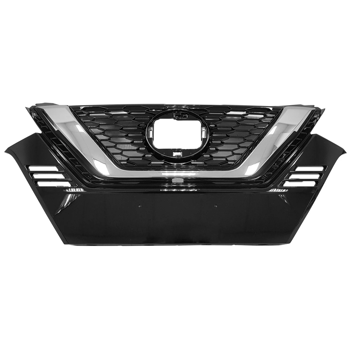 Grille Assembly w/Front View Camera w/o Emblem for Nissan Qashqai Rogue Sport