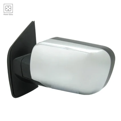 Door Mirror Assembly Left w/o Towing Pkg Chrome for Nissan TITAN SV 2011–2015