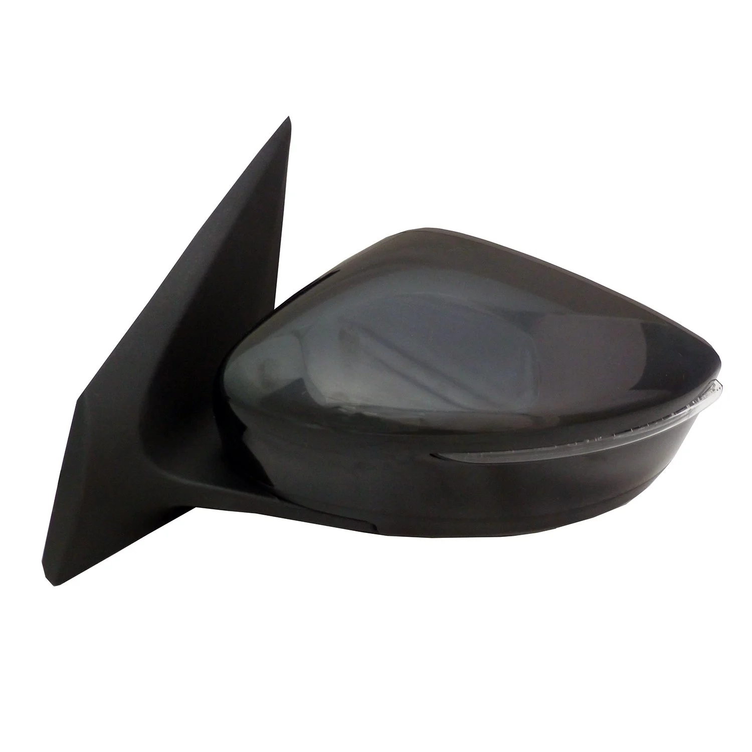 Door Mirror Assembly Left Power w/Signal Lamp w/Cover for Nissan Versa Sedan 2015–2017