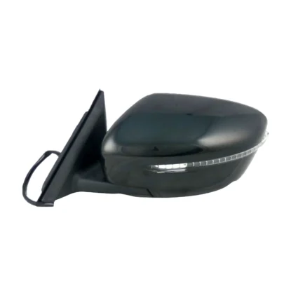 Door Mirror Assembly Left Power Non-Heated w/Signal w/o Side View Camera w/Cover for Nissan Rogue 2014–2016
