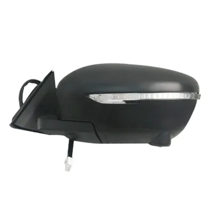 Door Mirror Assembly Left Power Heated w/Signal w/Side View Camera w/Cover for Nissan Rogue 2014–2016