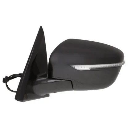 Door Mirror Assembly Left Heated w/o Around View Monitor w/Cover for Nissan Pathfinder 2017