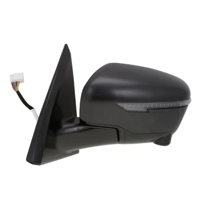 Door Mirror Assembly Left Heated w/Around View Monitor w/Cover for Nissan Pathfinder 2017