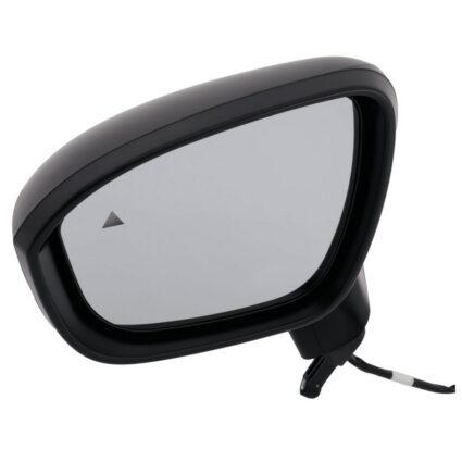Door Mirror Assembly Left w/BSD Textured w/Cover Japan Built for Nissan Rogue 2020–2022