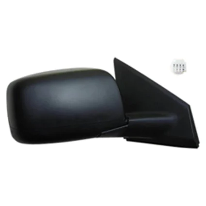 Door Mirror Assembly Right Power Heated w/o Side View Camera w/Cover Textured for Nissan Rogue Rogue Select