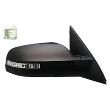 Door Mirror Assembly Right w/Convenience Pkg w/Signal Lamp for Nissan Altima Sedan 2007–2011