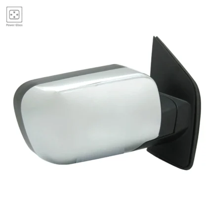 Door Mirror Assembly Right w/o Towing Pkg Chrome for Nissan TITAN SV 2011–2015