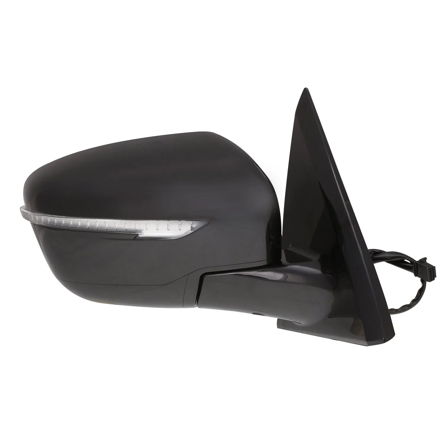 Door Mirror Assembly Right Heated w/o Around View Monitor w/Cover for Nissan Pathfinder 2017