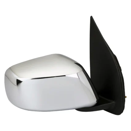 Door Mirror Assembly Right Power Heated w/Cover Chrome for Nissan Frontier Crew Cab Pickup SL 2011–2018