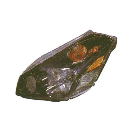Headlight Assembly Composite Left Black Bezel CAPA for Nissan Quest 2004–2009