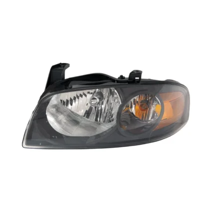 Headlight Assembly Composite Left w/Black Bezel for Nissan Sentra SE-R SE-R Spec V 2004–2006
