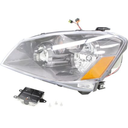 Headlight Assembly Composite Left Includes Park/Signal Lamps w/HID for Nissan Altima 2005–2006