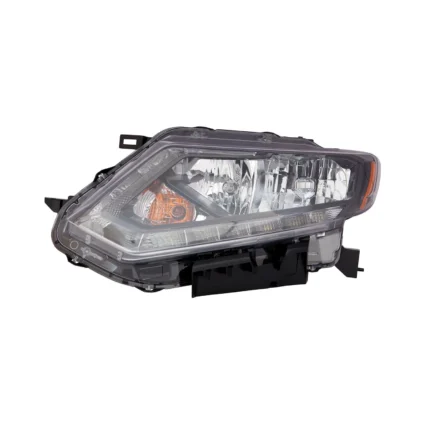 Headlight Assembly Composite Left Halogen CAPA for Nissan Rogue 2014–2016