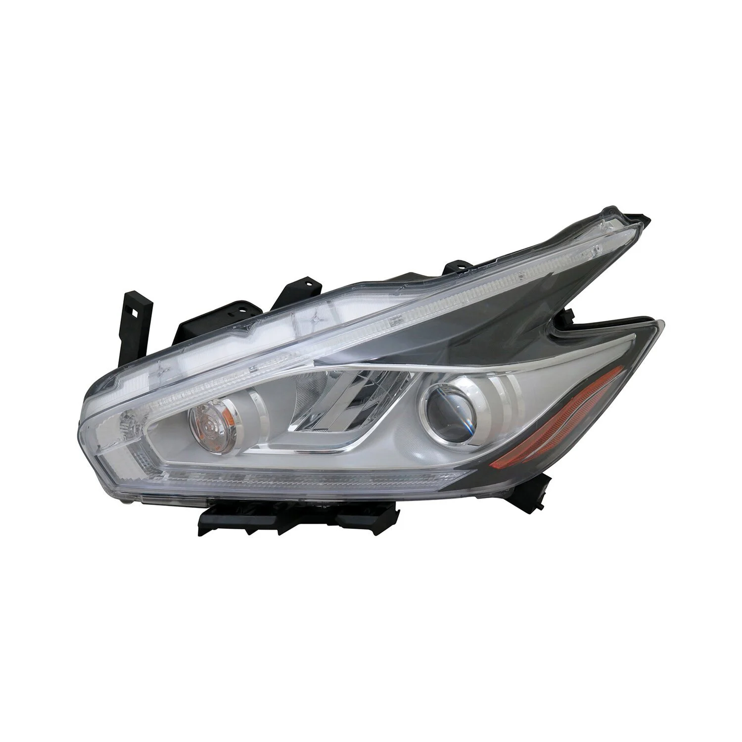 Headlight Assembly Composite Left LED CAPA for Nissan Murano 2015–2017