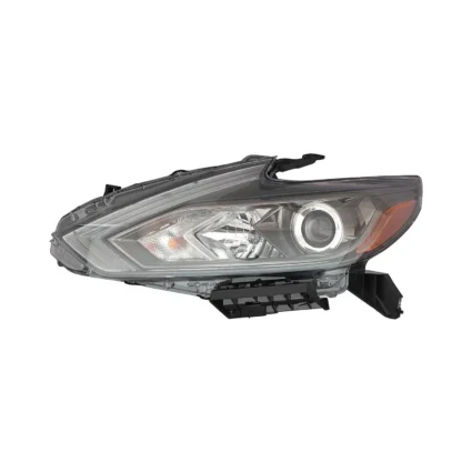 Headlight Assembly Composite Left Halogen w/o LED DRL w/o Smoke Lens for Nissan Altima Sedan 2016–2018