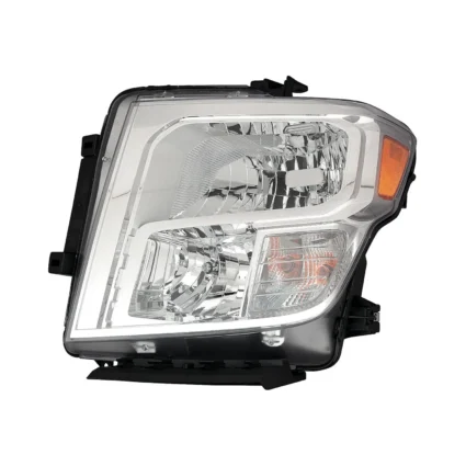 Headlight Assembly Composite Left Halogen for Nissan TITAN XD 2016–2019