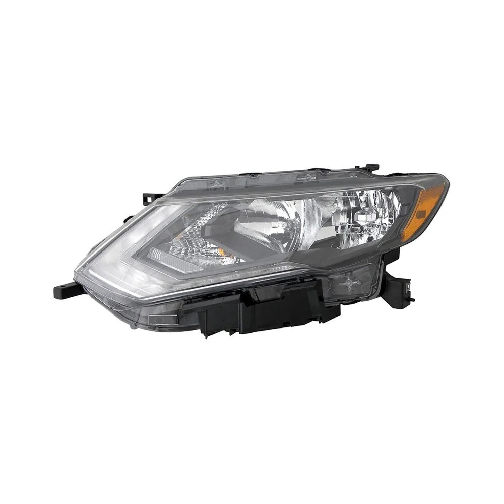 Headlight Assembly Composite Left Halogen CAPA for Nissan Rogue 2017–2020