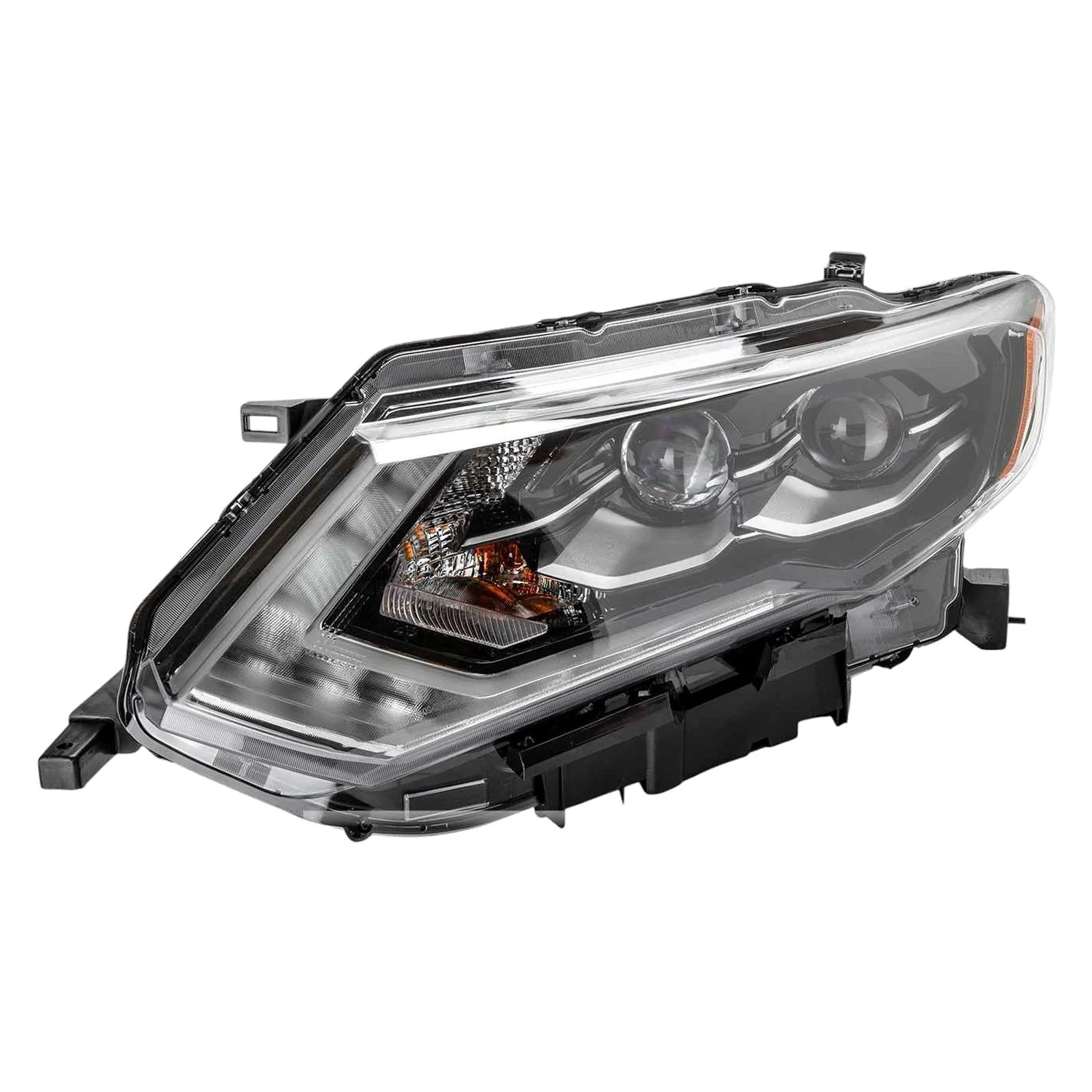 Headlight Assembly Composite Left LED for Nissan Rogue 2017–2018