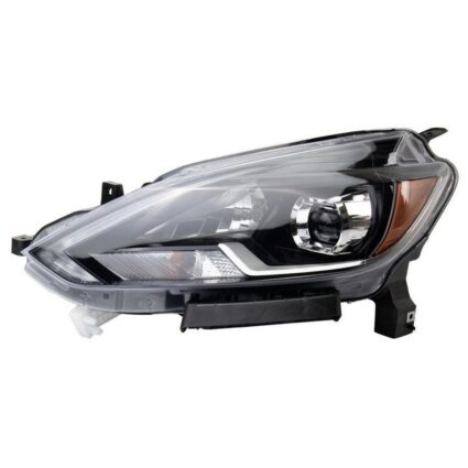 Headlight Assembly Composite Left LED for Nissan Sentra 2018–2019