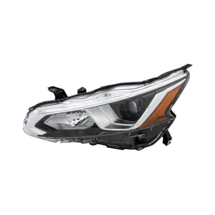 Headlight Assembly Composite Left Halogen w/o Auto Leveling CAPA for Nissan Altima 2019–2021